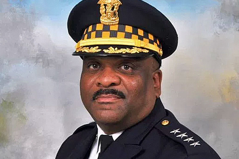 Eddie Johnson, the Chicago police superintendent