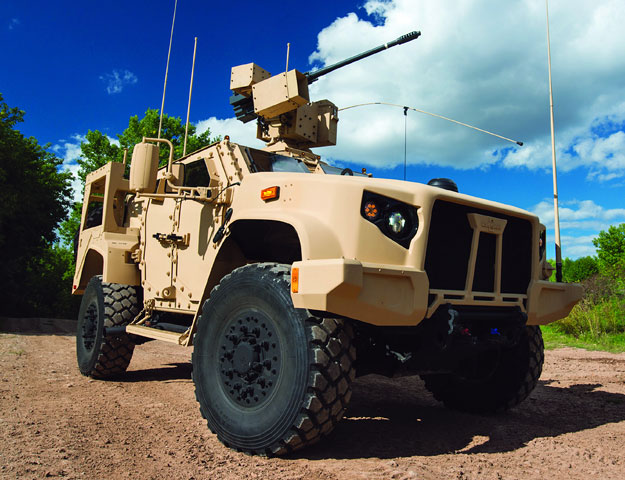 Oshkosh M-ATV and JLTV Family of Vehicles Bring New Levels of Protection, Off-road Mobility, Communications and Lethality for Military and Security Missions