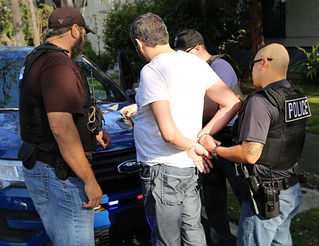 ICE agents and officers have been given clear direction to focus on threats to public safety and national security, which has resulted in a substantial increase in the arrest of convicted criminal aliens. (Image Credit: ICE)
