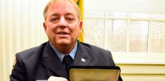 FDNY firefighter Ray Pfeifer, seen here after being given a key to the city in January 2016, lost his battle with a 9/11-related cancer. Ray worked tirelessly to restore the James Zadroga 9/11 Health and Compensation Act.