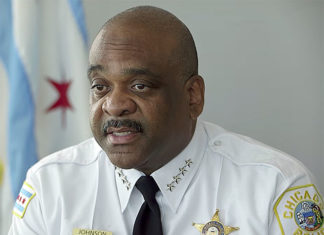 Chicago Police Superintendent Eddie Johnson