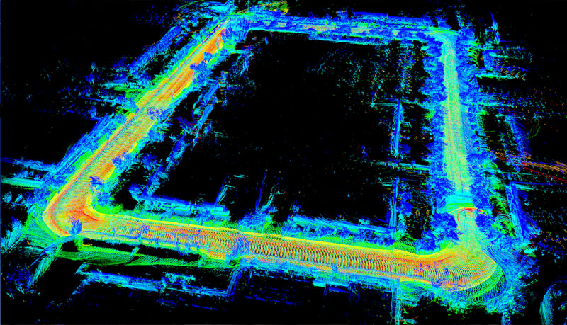 Quanergy LiDAR sensors enable accurate high-resolution real-time 3D terrestrial and aerial mapping.