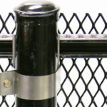 The patent pending AMICO Chameleon Bracket System enables you to upgrade an existing low security chain link fence, a Unified AMIGUARD Curtain Wall Perimeter Barrier at a Fraction of the Cost and Time – of a Complete Replacement, utilizing existing fence posts.