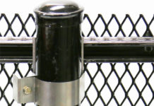 The patent pending AMICO Chameleon Bracket System enables you to upgrade an existing low security chain link fence, a Unified AMIGUARD Curtain Wall Perimeter Barrier at a Fraction of the Cost and Time - of a Complete Replacement, utilizing existing fence posts.
