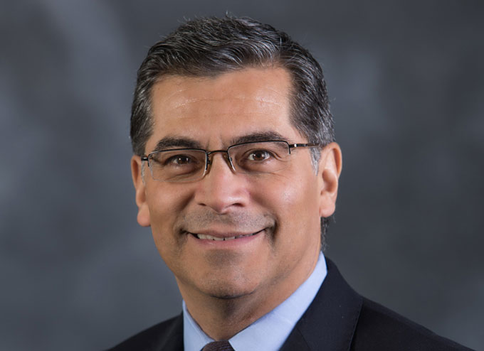 California Attorney General Xavier Becerra
