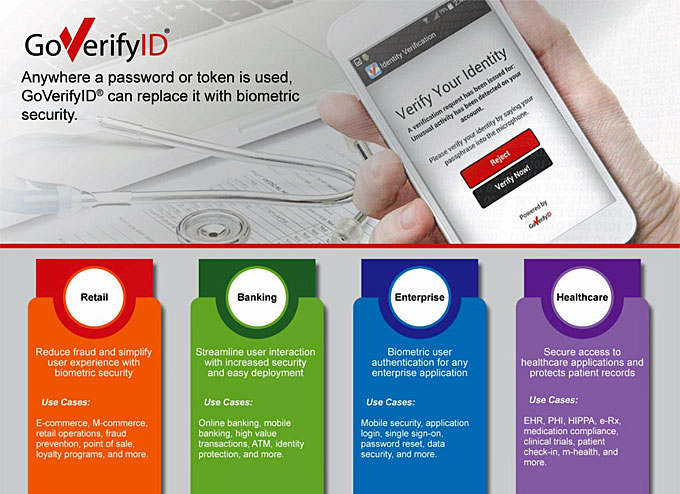 GoVerifyID Adds New Authentication Methods, Including FUJITSU Matching Algorithm for Palm Images