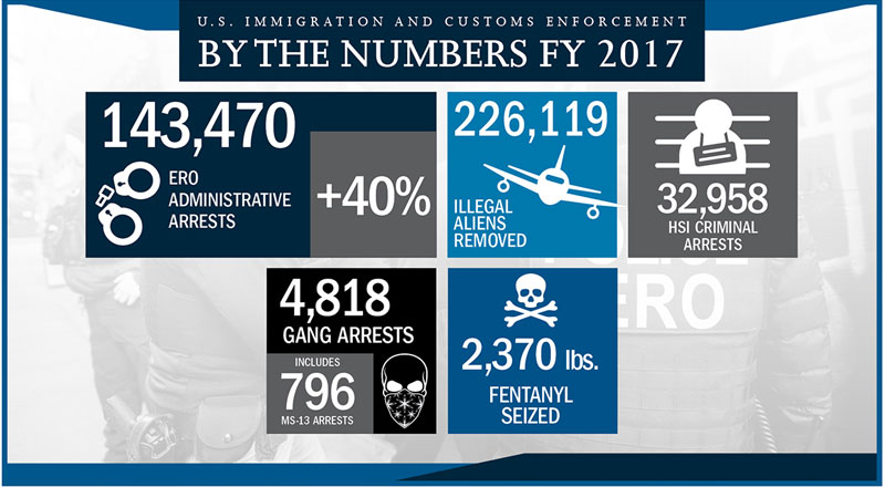 DHS ICE FY17 Numbers