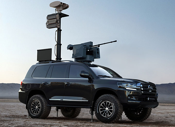Blighter Revolution 360 is a new product from the Blighter range of ground surveillance radars (GSRs) designed to address the growing requirement for low-cost and lightweight mobile radar surveillance.