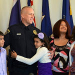 Wilkes-Barre-Police-Officer-Chris-Roberts-with-his-family-after-being-sworn-in-as-Detective.