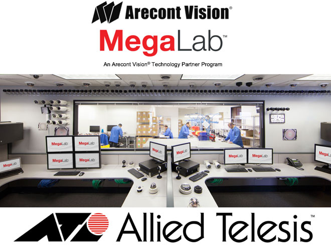 The Arecont Vision Technology Partner Program™ and its subsidiary MegaLab™ test, certification, and integration facility, adds advanced network technology provider Allied Telesis to its membership.