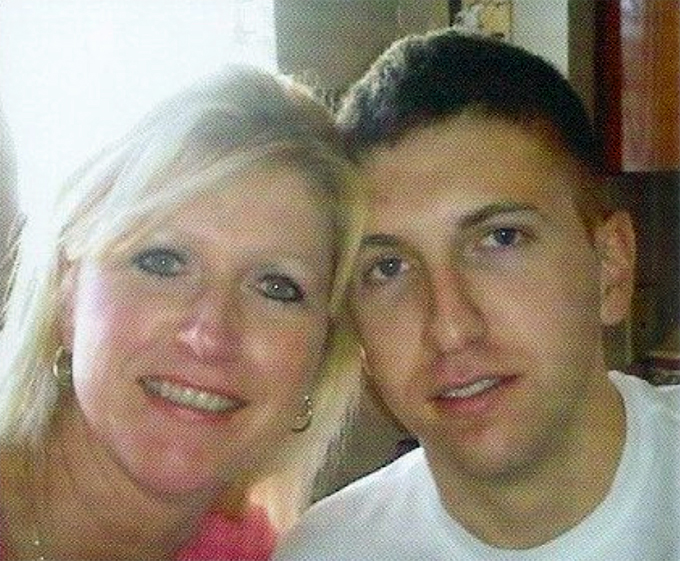 Chris Clingan, pictured here with his mother, Babette Clingan