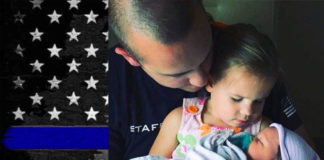 Douglas County Deputy Zackari Parrish was murdered in an attack on the morning of New Year's Eve, when five other deputies were shot. (Image courtesy of Blue Lives Matter)