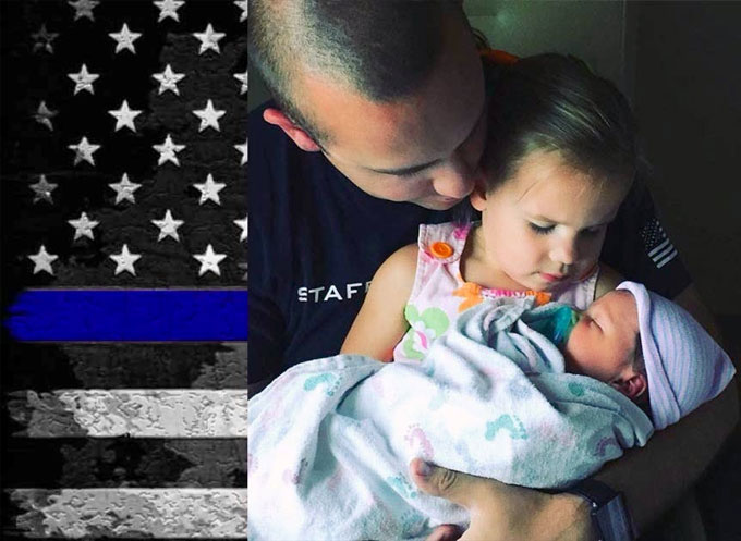 Douglas County Deputy Zackari Parrish was murdered in an attack on the morning of New Year's Eve, when five other deputies were shot. (Image courtesy of Blue Lives Matter)