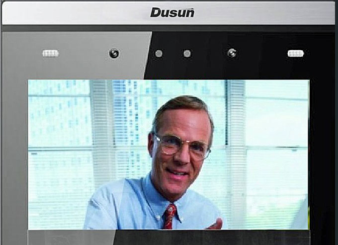 Dunsun's new access control product provides rapid and accurate identity confirmation using video and IR cameras and a sophisticated machine learning algorithm. See their Access Control Terminal, Access Control for Door Entrance, and Access Control for CheckPoint at the 2018 Consumer Electronics Show in Las Vegas.
