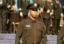 Officer Glenn Doss Jr., 25, was shot on Wednesday night, and succumbed to his injuries on Sunday.