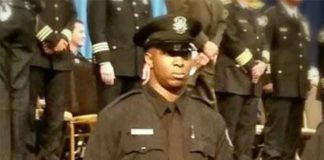 Officer Glenn Doss Jr., 25, was shot on Wednesday night, and succumbed to his injuries on Sunday.