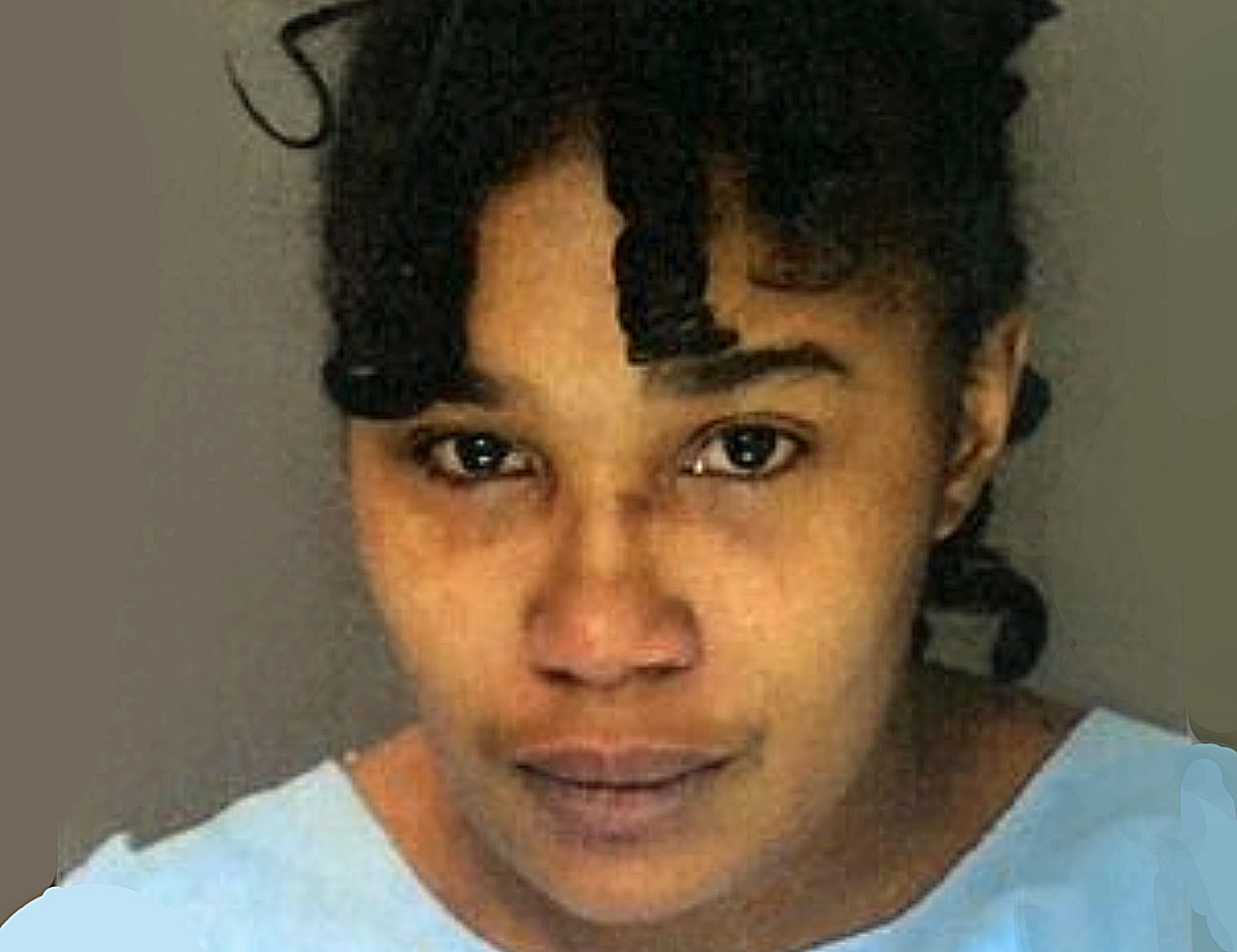 Shayla Lynette Towles Pierce, seen in this photo, was being handcuffed by authorities when the shooting began. (Image courtesy of the Dauphin County Judicial Center and AP)