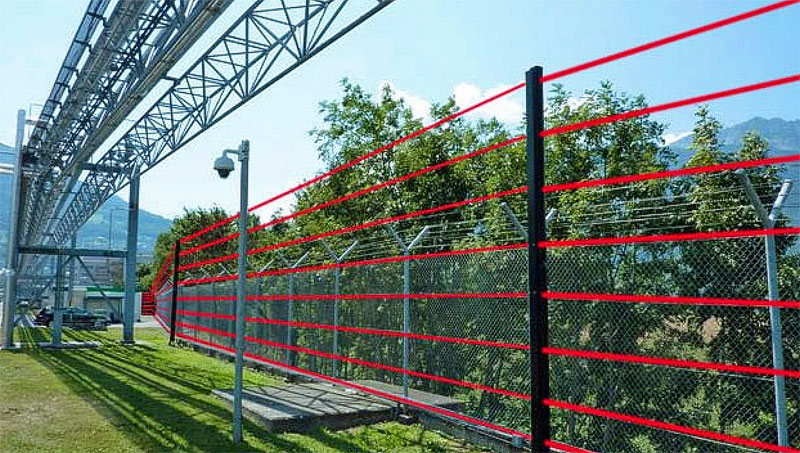 Solar-powered (with integrated battery) and wireless, this invisible fence requires no civil engineering (up and running in hours) for coverage of 328 feet (100m) per system which can be linked together with other systems for large perimeters, guaranteeing exceptional performance in all weather conditions and does so with its proprietary design anti-condensation, anti-ice caps.