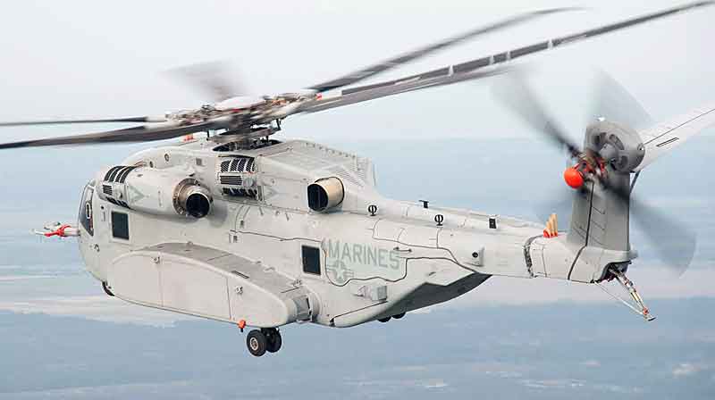 The CH-53K helicopter has been designed and built to the exacting standards of the U.S. Marine Corps (USMC) and will serve as its critical land and sea based logistics connector. (Image courtesy of Sikorsky, a Lockheed Martin Company)