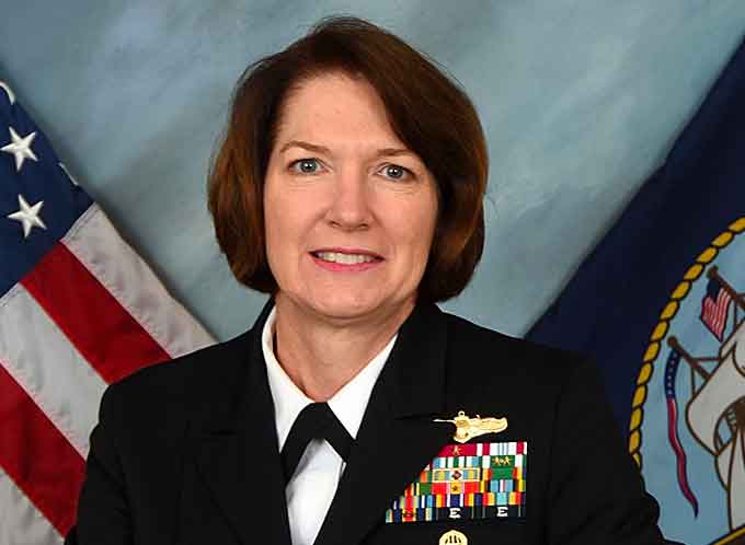 Navy Vice Adm. Nancy A. Norton