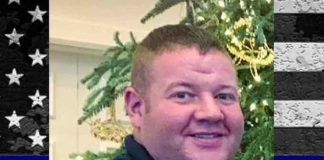North Charleston police officer Ryan MacCluen died in a wreck on Ladson Road in Summerville. (Image courtesy of The Maven)