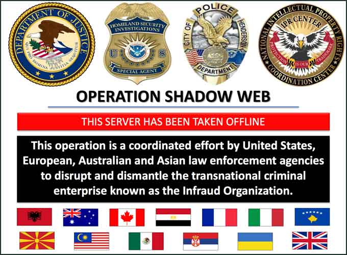 Operation Shadow Web (Image courtesy of the DOJ)