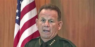 Scott Israel, the Broward County sheriff (Image courtesy of YouTube)