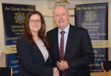 Acting Deputy EAD Alysa Erich and Acting Commissioner Dónall Ó Cualáin (Image courtesy of ICE)