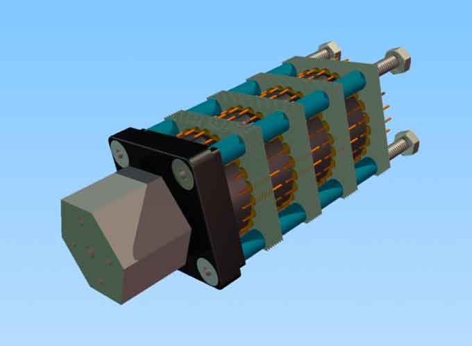 Axial Field Motor Technology (Courtesy of Autek Propulsion Technologies)