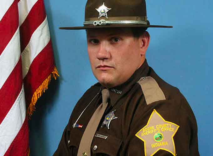Boone County Sheriff's Deputy Jacob Pickett is survived by his wife and two young sons. (Image courtesy of the Boone County Sheriff's Office)