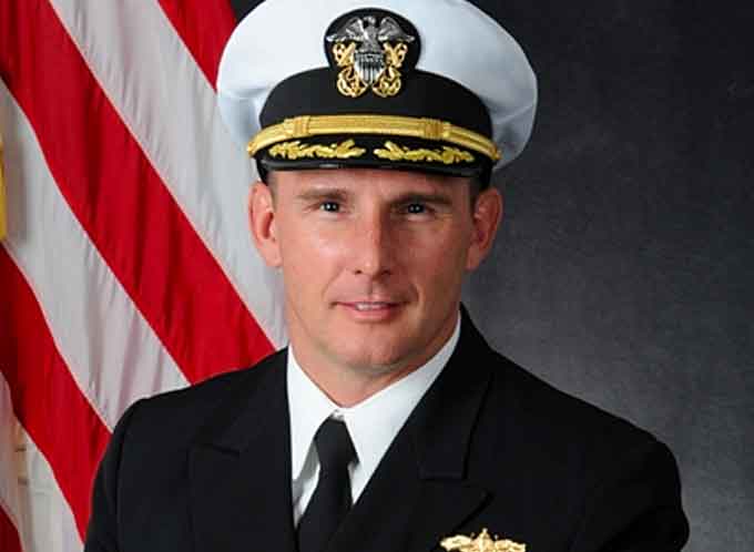 Capt. Scott Robertson, commanding officer of SWOS