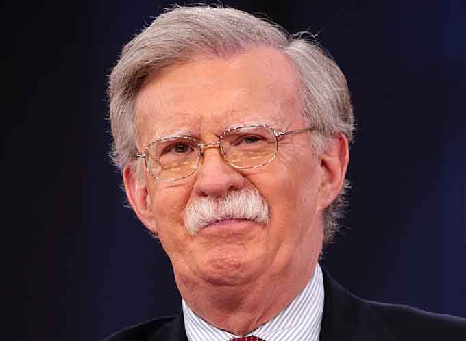 A conservative, John Bolton served as the United States Ambassador to the United Nations from August 2005 until December 2006 as a recess appointee by President George W. Bush. Bolton is currently a senior fellow at the American Enterprise Institute (AEI), senior advisor for Freedom Capital Investment Management, a Fox News Channel commentator, and counsel to the Washington, D.C. law firm Kirkland & Ellis. (Courtesy of Wikipedia)