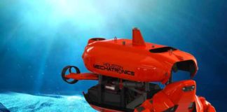 The Aquanaut from Houston Mechatronics, is a multipurpose subsea robot which employs a patented shape-shifting transformation from an Autonomous Underwater Vehicle (AUV) to a Remotely Operated Vehicle (ROV), removing the need for vessels and tethers.