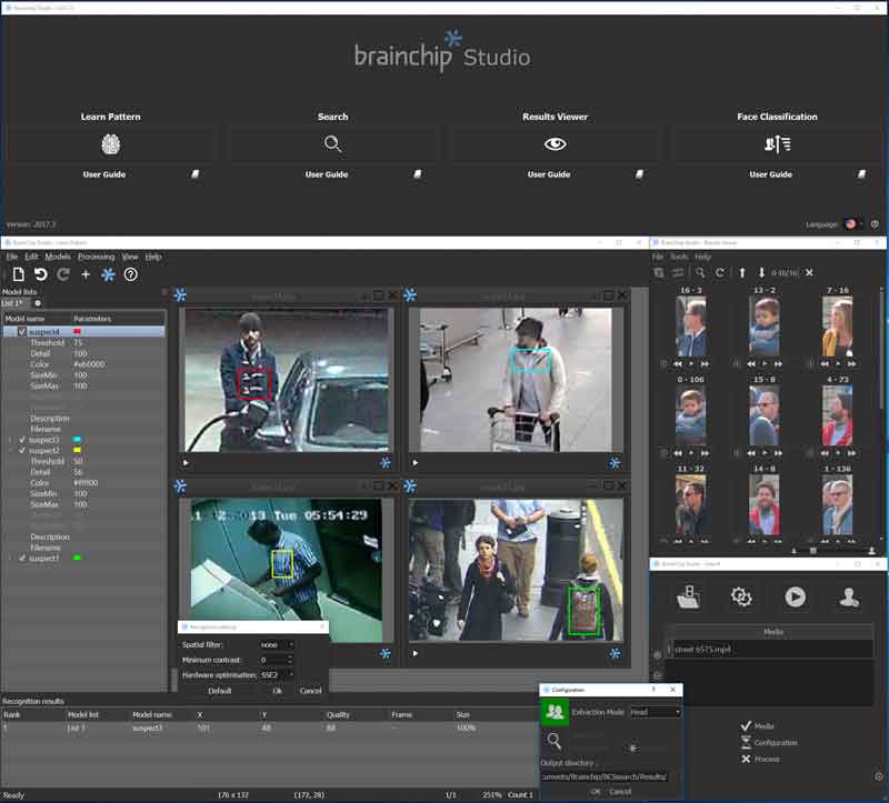 BrainChip Studio aids law enforcement and intelligence organizations to rapidly search vast amounts of video footage and identify patterns or faces.