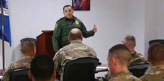 Del Rio Border Patrol Sector has begun briefing National Guard personnel deployed for Operation Guardian Support.