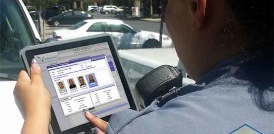 Facial recognition software quickly compares one face with a lot of other faces to see if there is a potential match. That’s it. Cops do the same thing every day in a manual way, by knocking on doors with a photo, or having crime victims look through hundreds of mugshot photos; facial recognition just automates the process.