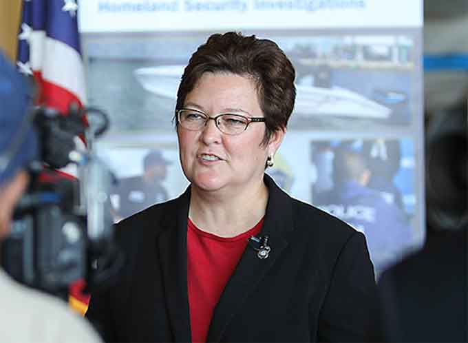 Katrina W. Berger, special agent in charge of Homeland Security Investigations (HSI) Dallas