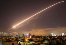 In a largely uncontested attack, U.S., British and French forces unleashed 105 missiles on three Syrian chemical weapons facilities early Saturday, leveling at least one building and setting back the country's chemical weapons program "for years," Pentagon officials said. (Courtesy of YouTube)