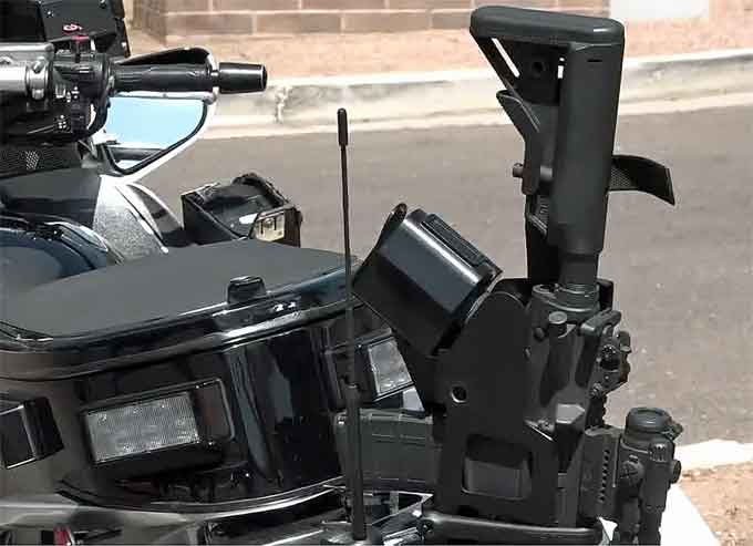 Tempe Police Officers Now Packing AR-15s on Their Motorcycles