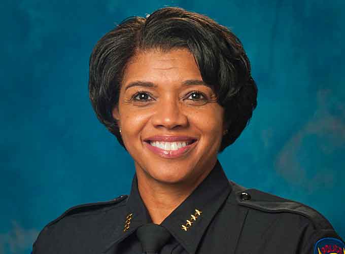 Chief Jeri Williams of the Phoenix Police Department