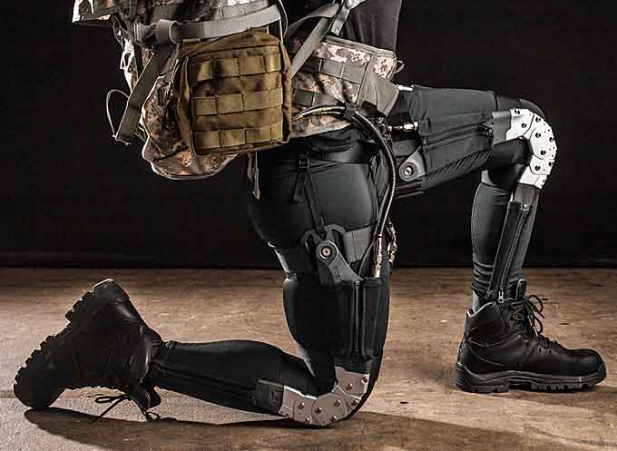 Combat troops, miners, fire-fighters, EMS and disaster personnel are among those who can benefit from a new approach to developing an exosystem. (Courtesy of the U.S. Department of Defense)
