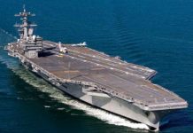 Newport News plans to use the ProX DMP 320 to produce marine-based alloy replacement parts for castings as well as valves, housings and brackets for future nuclear-powered warships. (Courtesy of Huntington Ingalls Industries)