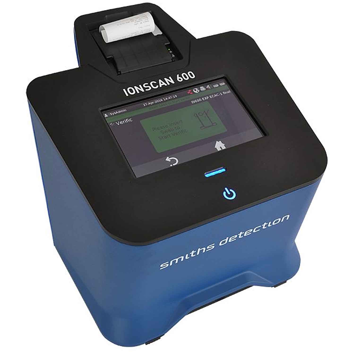 The IONSCAN 600 is a highly sensitive trace detector, in a lightweight, portable desktop configuration. It can be used to accurately detect and identify a wide range of military, commercial and homemade explosives threats and common illegal/controlled narcotics, including the highly potent synthetic fentanyl opioids that are rapidly spreading across the world.