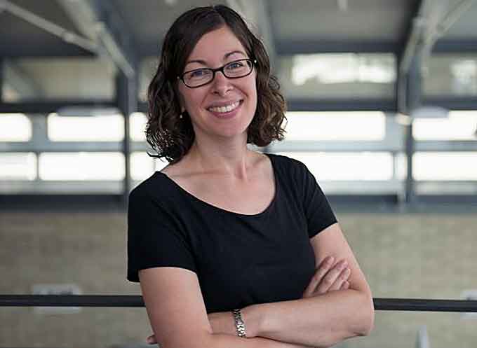 Leia Stirling, Asst Professor and Co-director of the MIT Man Vehicle Lab