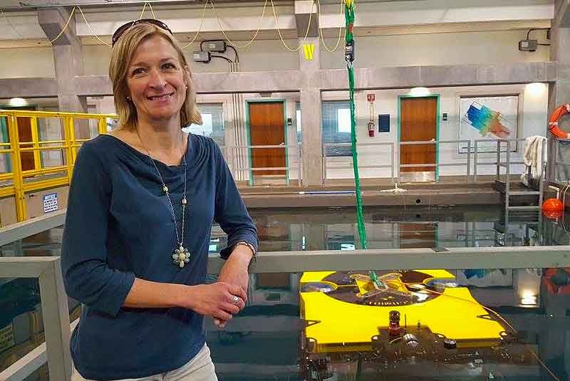 Jill Zande, President at MATE Inspiration for Innovation (MATE II), uses underwater robots to fire students’ imagination.