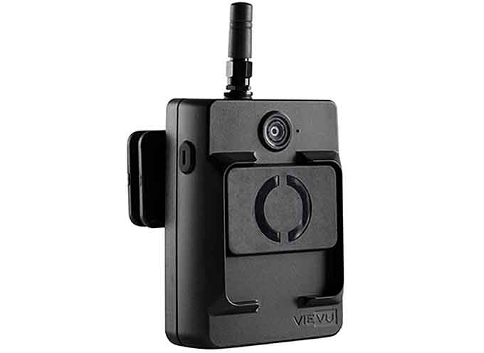 Vievu LE5 is bluetooth-enabled body camera that can be configured to capture 95° to replicate the human eye, a narrower 70° for a more focused FOV & a wide angle to 120°.