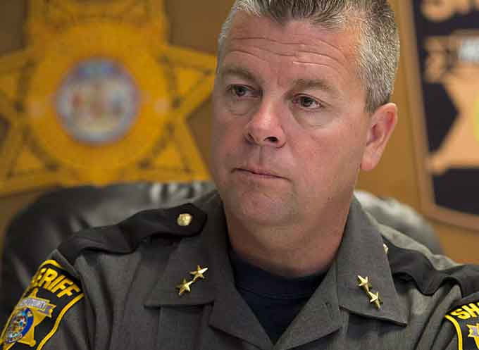 Wicomico County Sheriff Mike Lewis