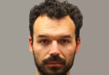 Search continues for accused murderer Domenic Micheli. This photo is from April 2018 arrest in Washington, DC for unlawful entry at a checkpoint near the White House. See Micheli or know where he is? 615-862-8600. He is likely driving a silver Toyota Yaris or Prius.