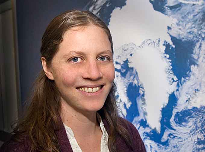 Sophie Nowicki of NASA's Goddard Space Flight Center