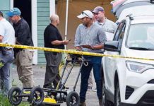 The search which resulted in finding three women’s remains included the use of ground-penetrating radar at the Page Boulevard home in Springfield, where Stewart R. Weldon, 40, had been living until his arrest on May 27, and is owned by Weldon’s mother. (Courtesy of YouTube)